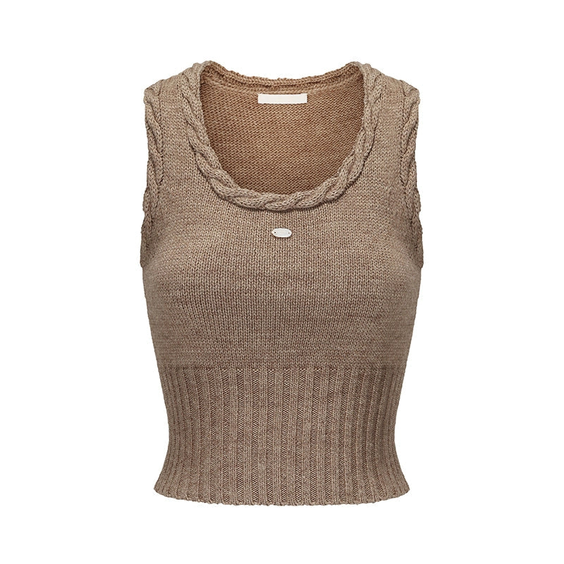 Charming Parisian Knit Undershirt