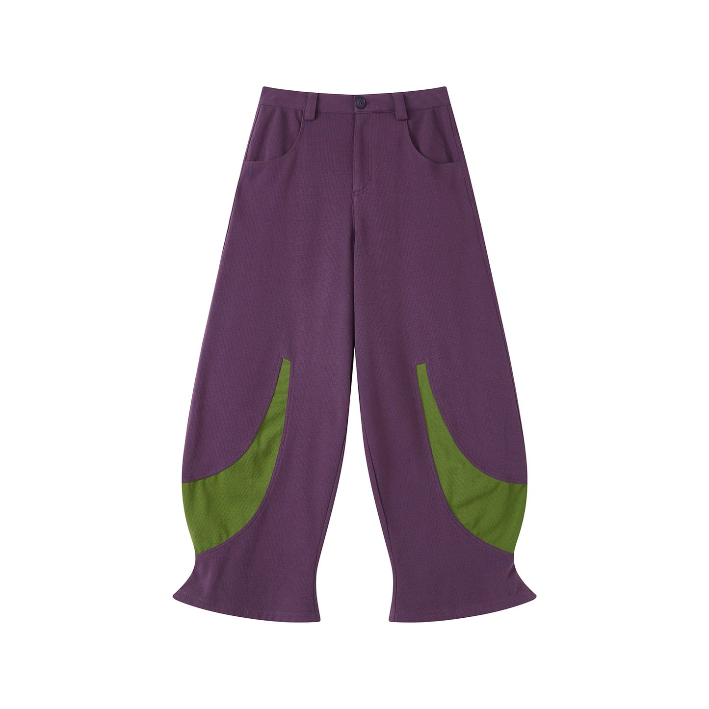 Purple Green Banana Pants