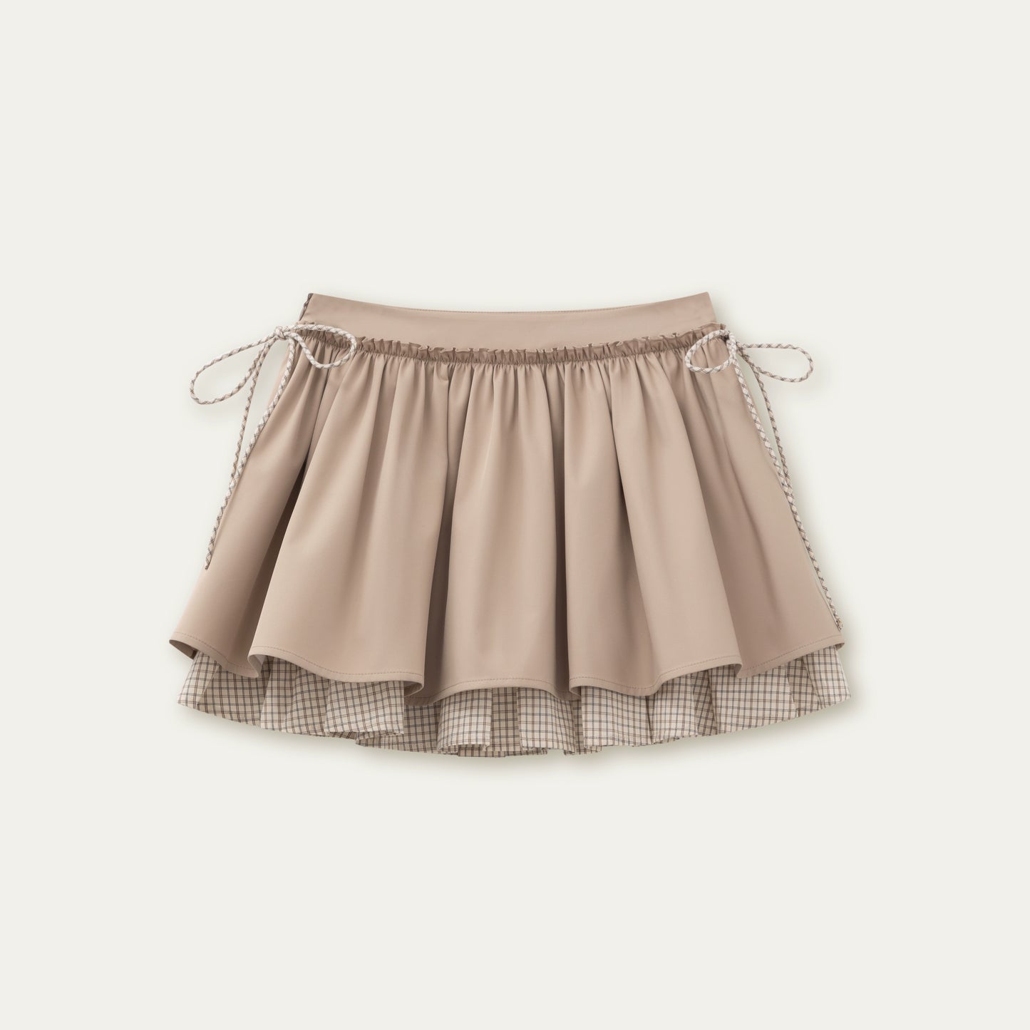 Retro Khaki Tutu Skirt