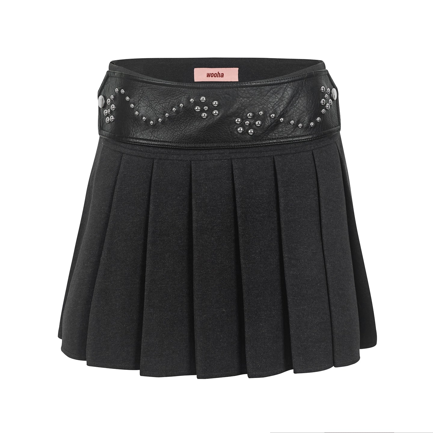 Winter Pleated Short Skirt