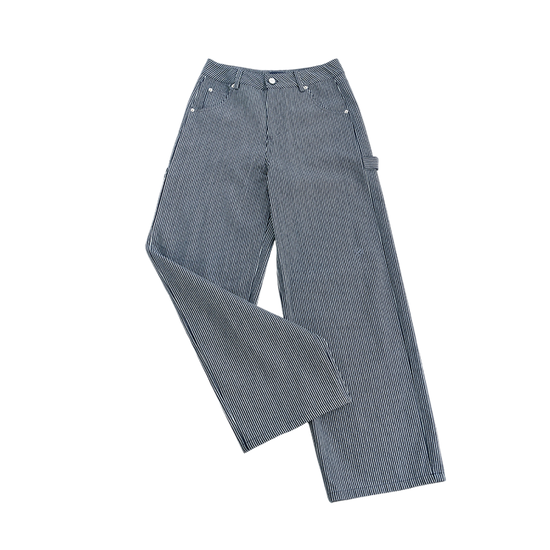 Embroidered Airy Drapey Pants