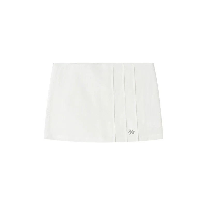 Lyocell Linen A-Line Skirt