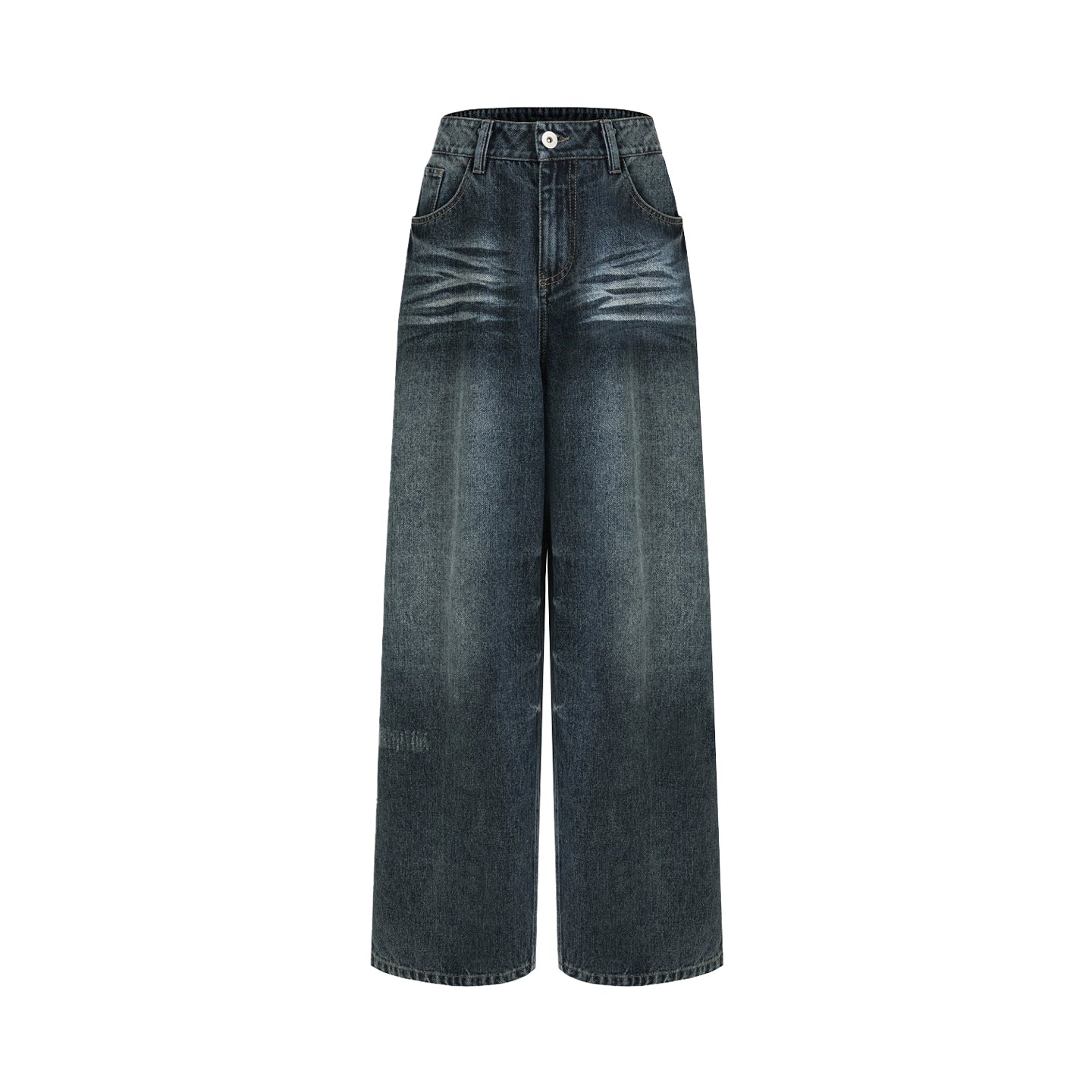 Vintage Winter High-Waisted Slimming Jeans