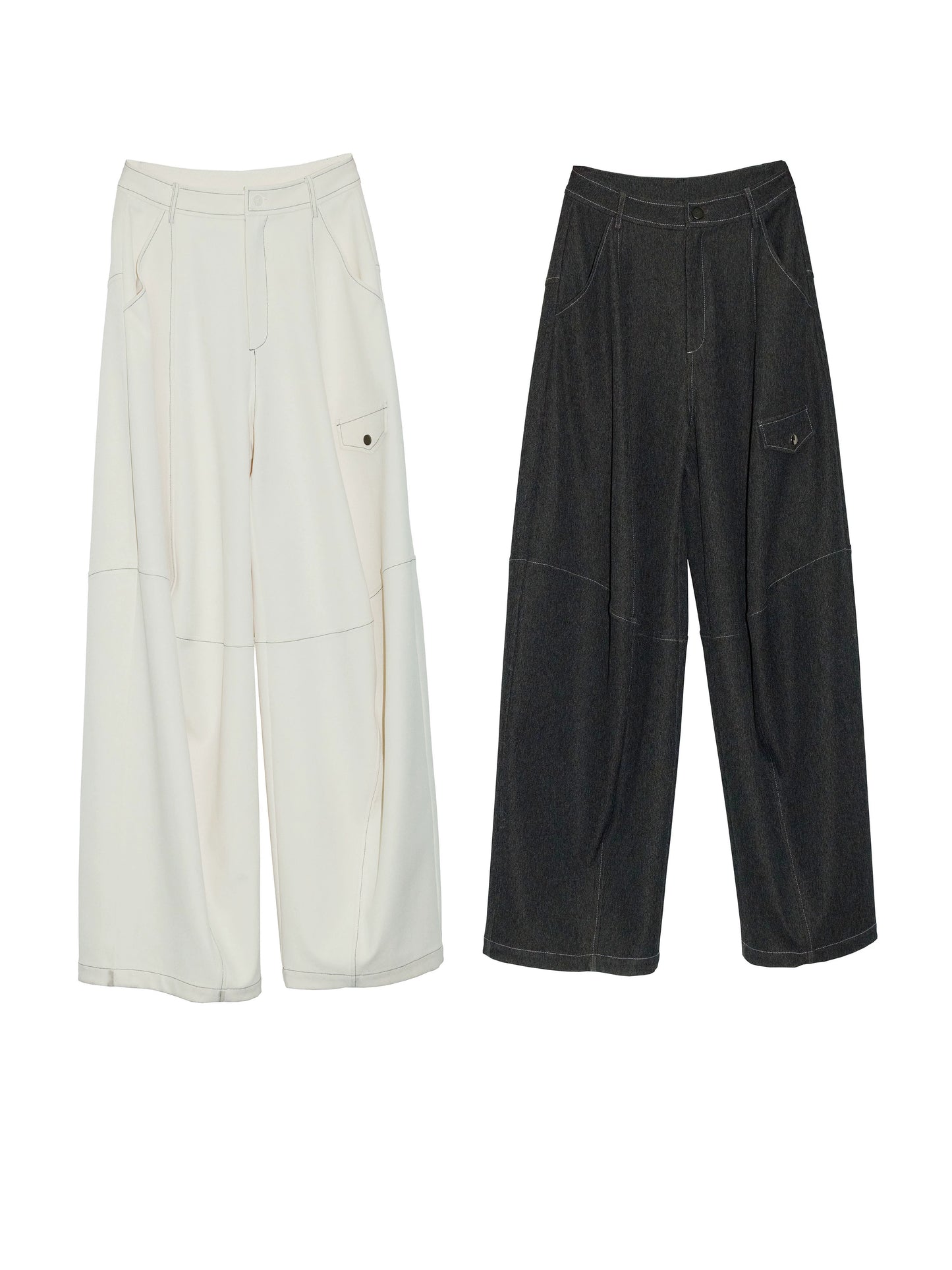 Relaxation Silhouette Pants