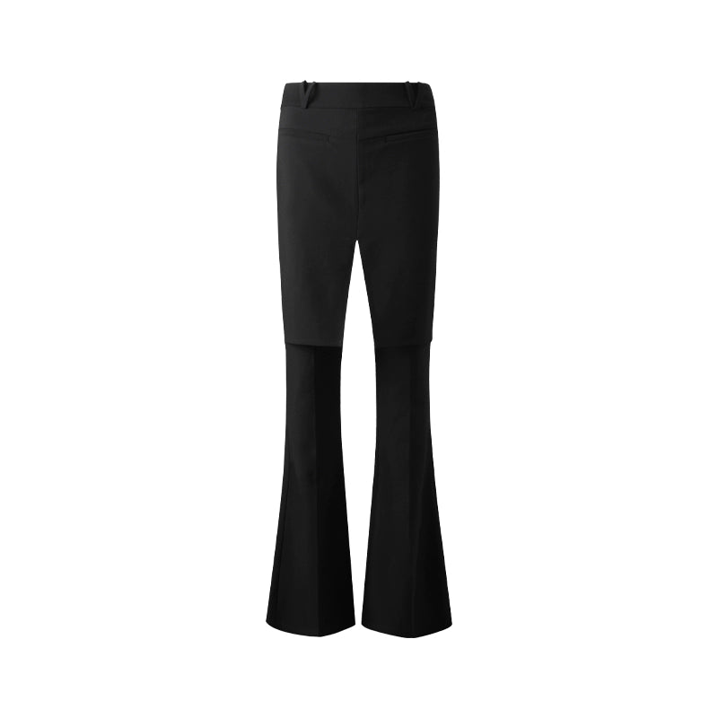 Winter Slim Black Trousers