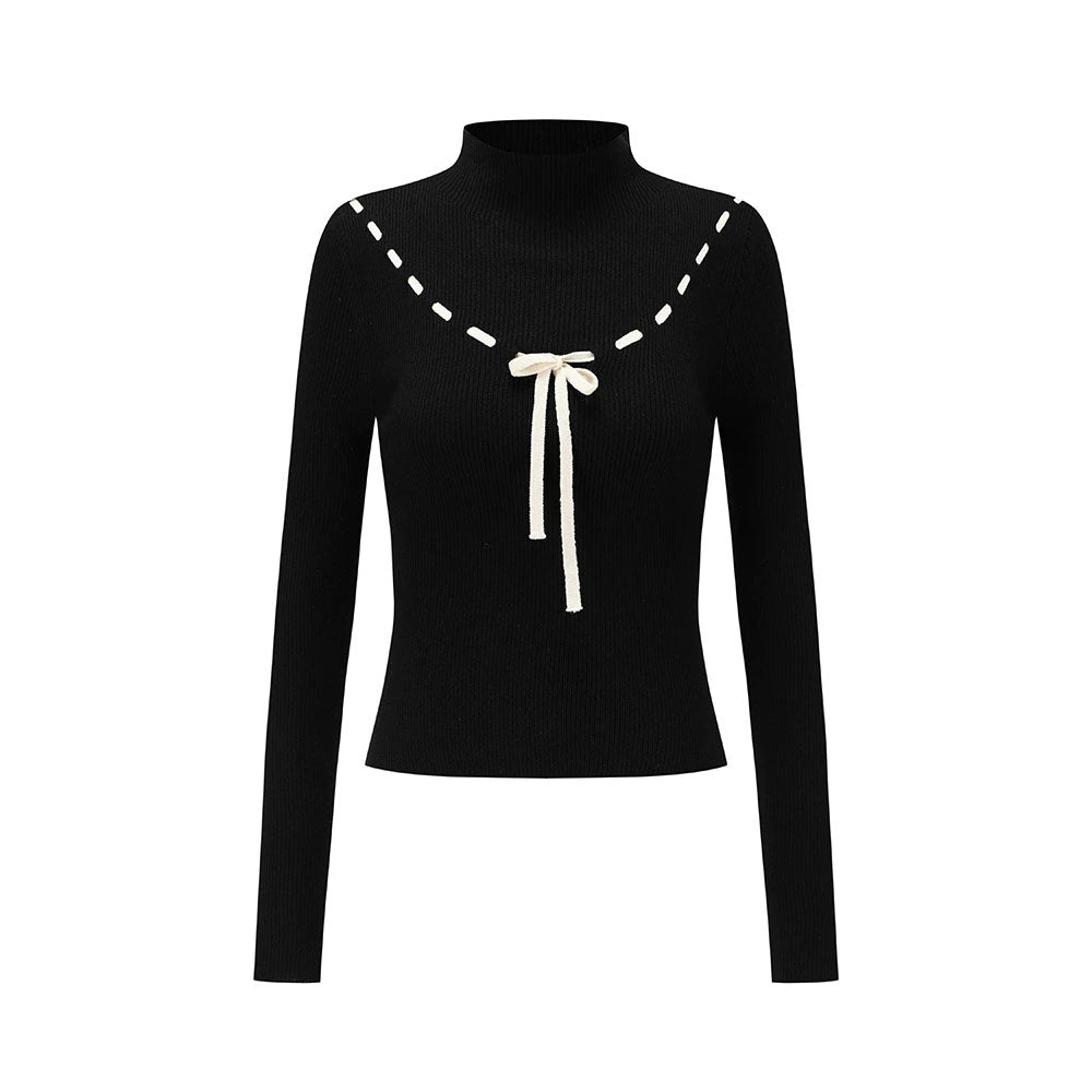 Lacemade Knit Sweater Skirt Set