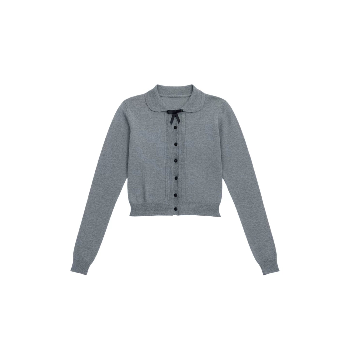 Silent Film Knit Cardigan Set-Up