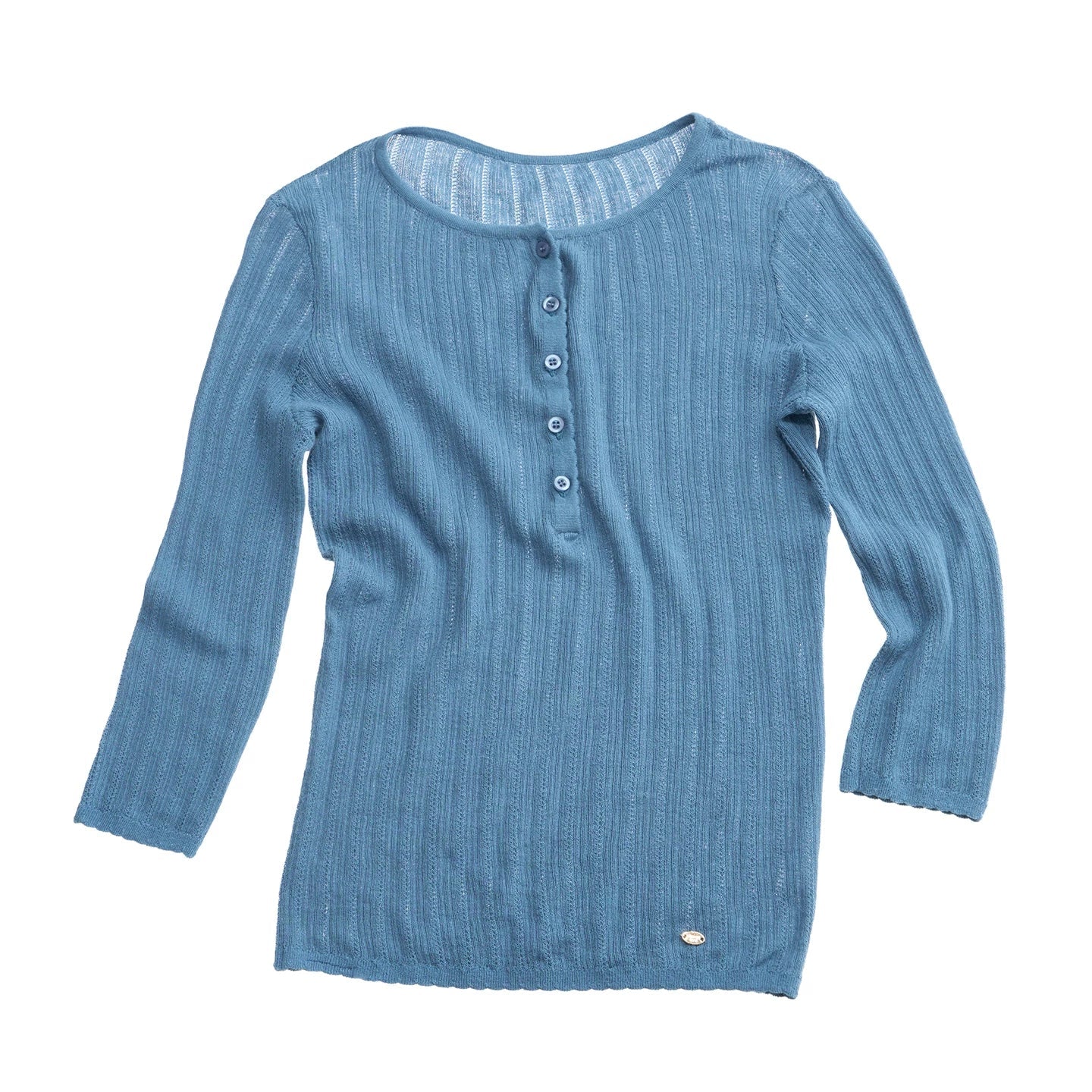 Minimalist Knit Henry Top
