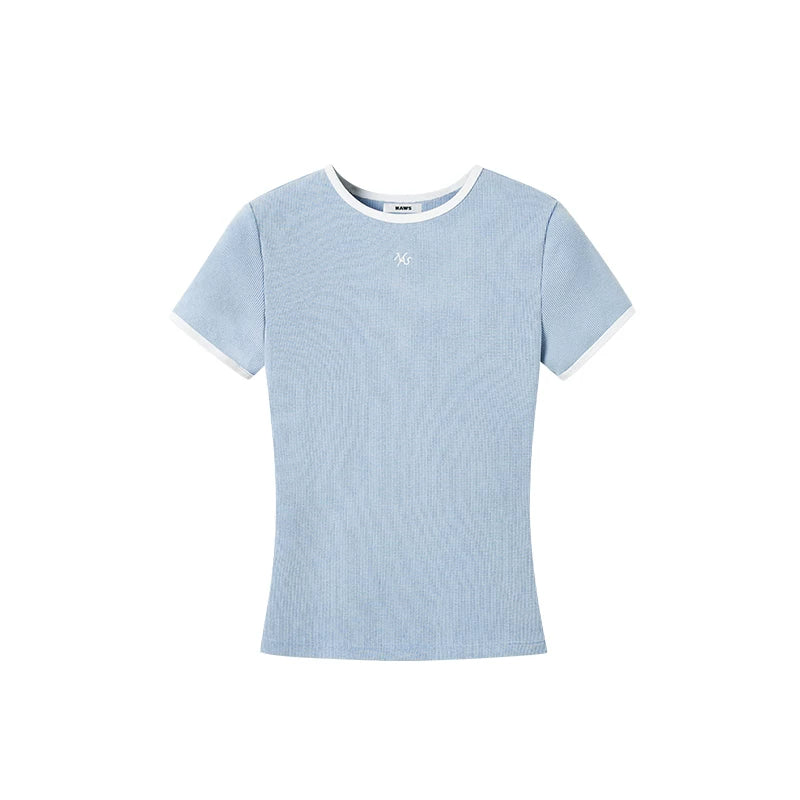 Reit-Sand-gewaschenes T-Shirt