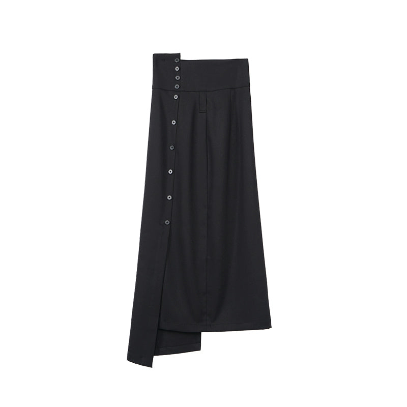 Black High-Waist Skirt