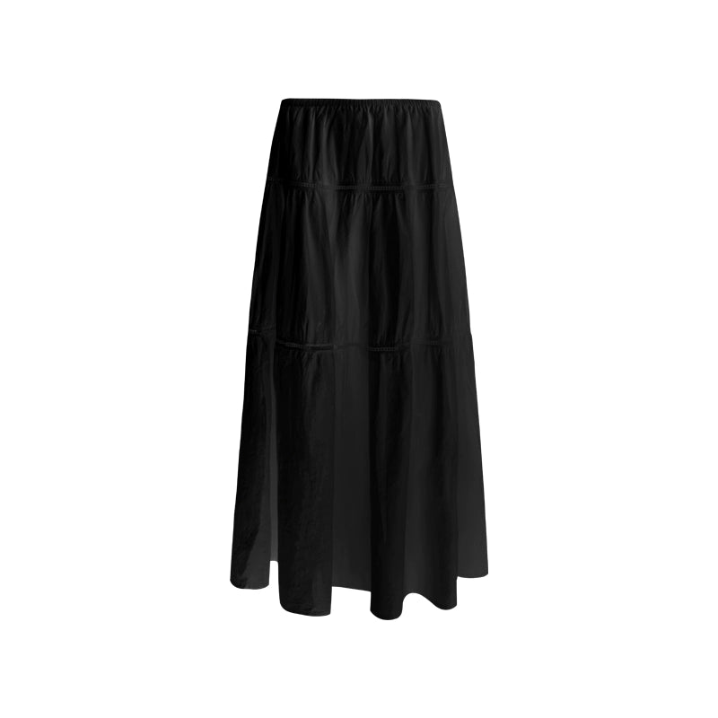 Black Design Tower Skirt