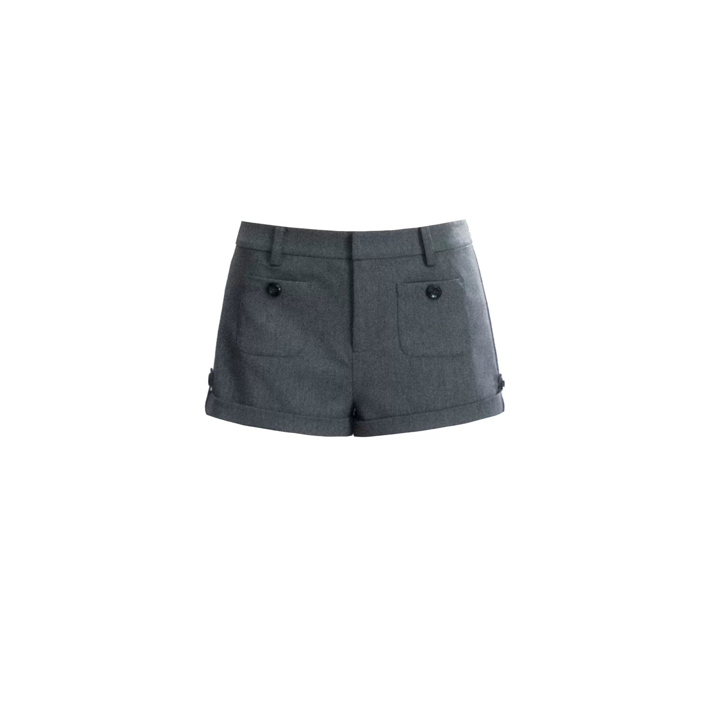 Displaced Time A-Line Kurze Hose