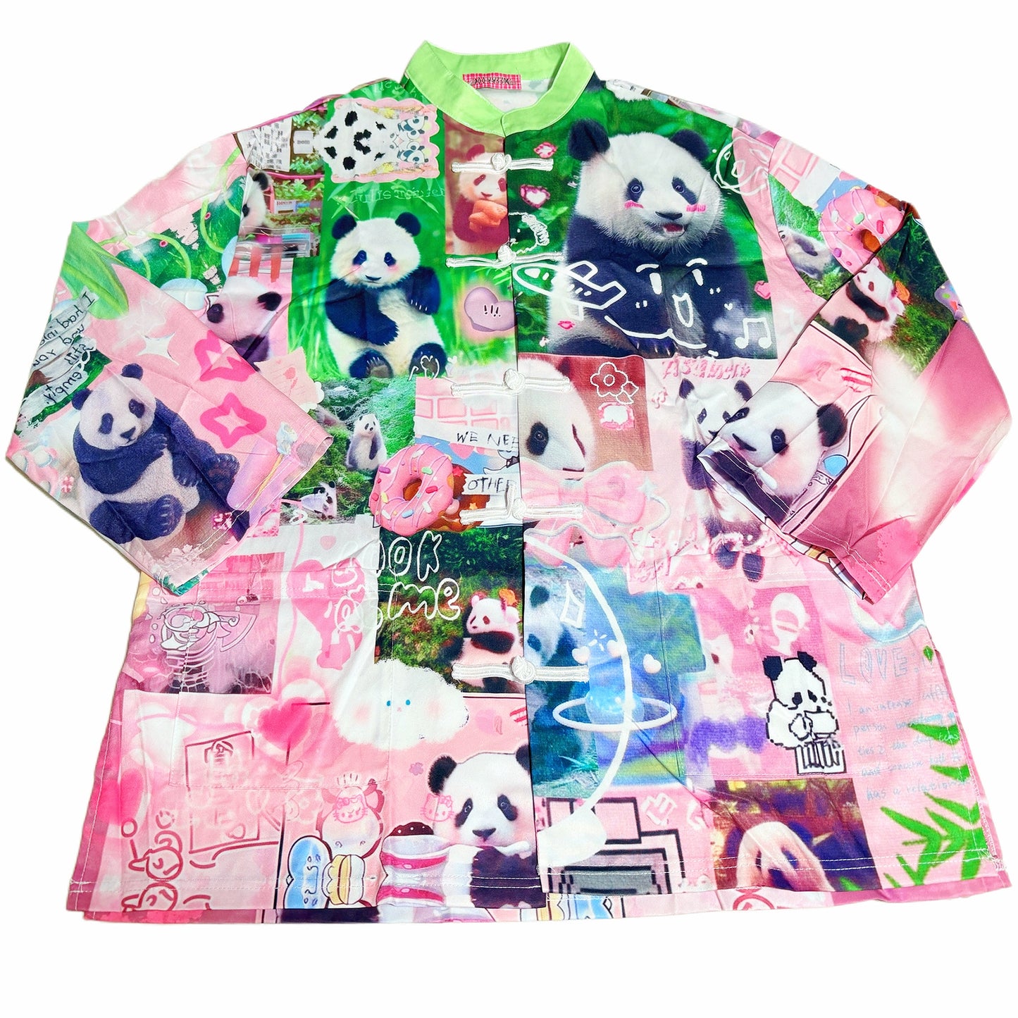 Panda Collage Printed Tang Top