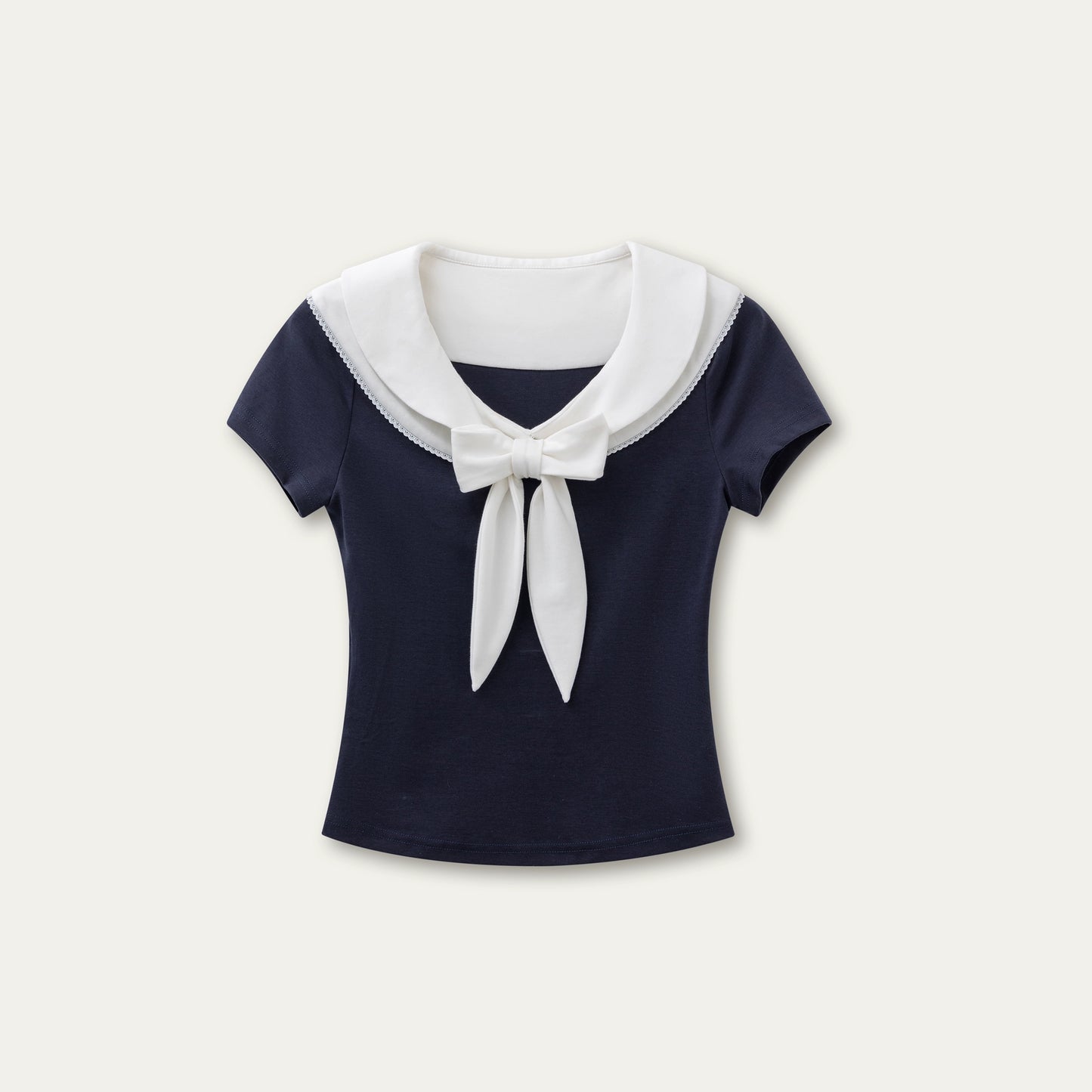 Versatile Bow Neck Tee