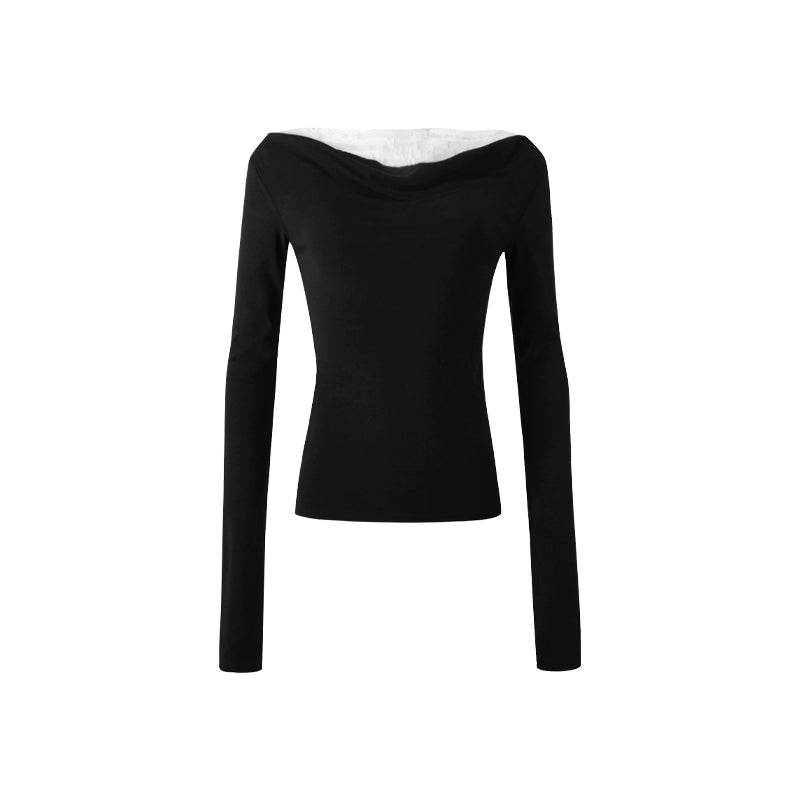 Patchwork Lace Swing Top