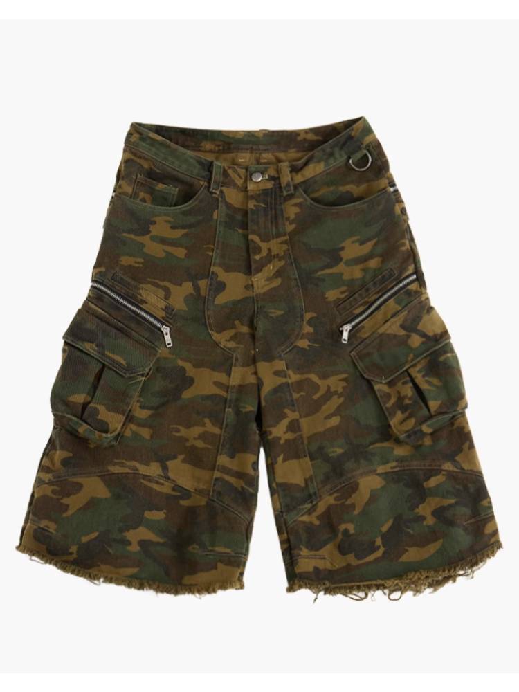 Retro lockere Freizeitshorts