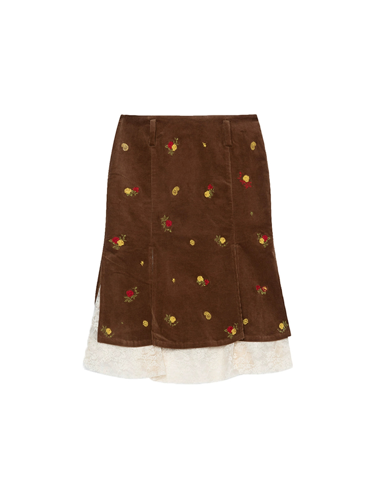 Vintage Embroidered Rose Leather Jacket Set-Up