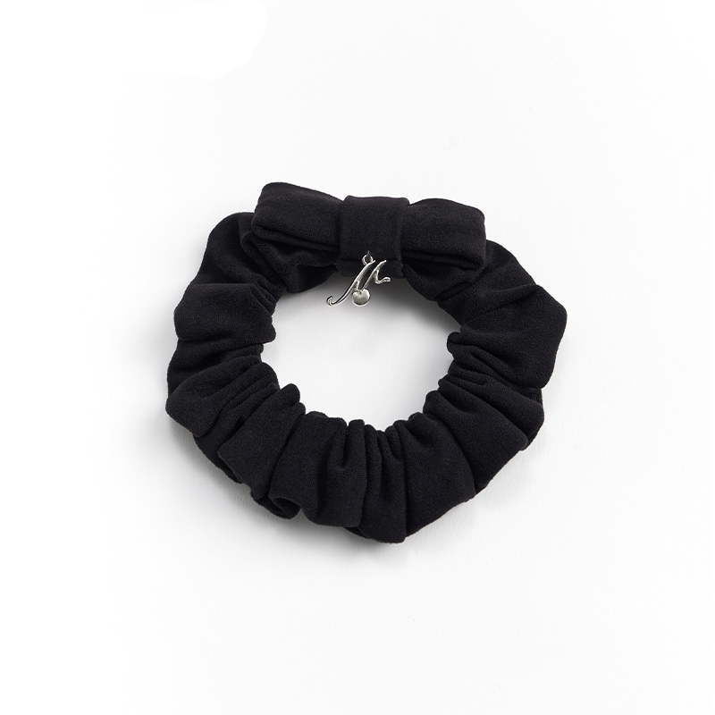 Butterfly Wing Satin Bow Scrunchie