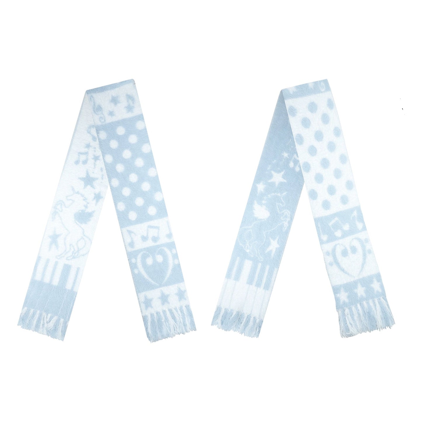 Mink Fringe Reverbial Scarf