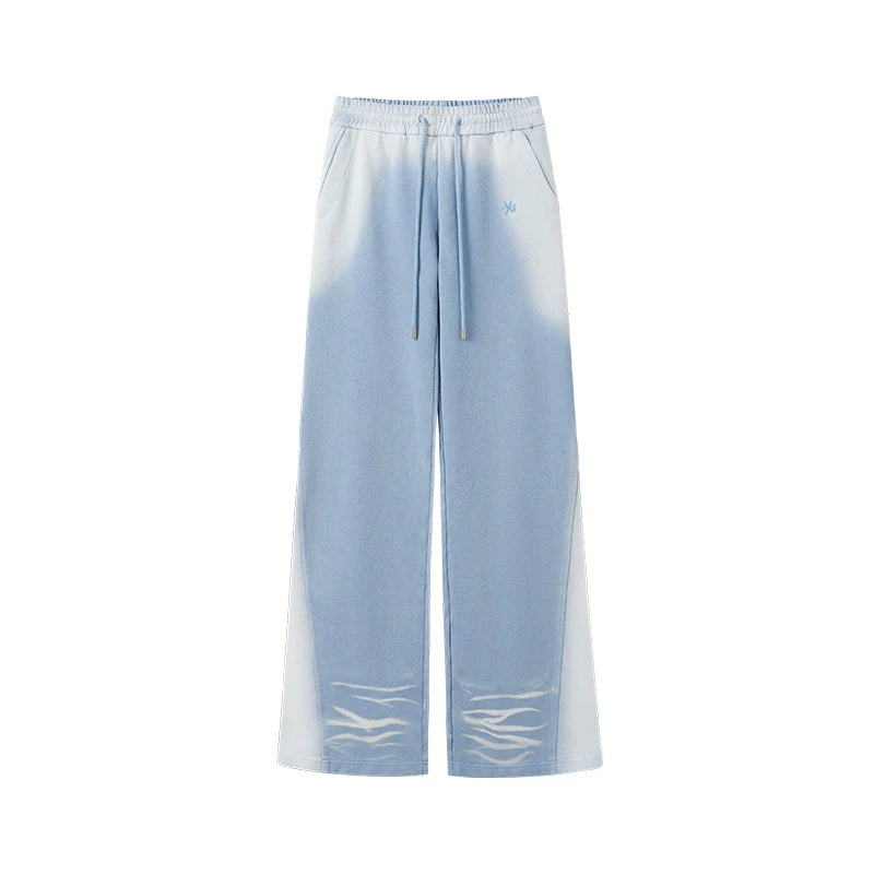 Ausgestellte Baumwollhose im Equestrian-Stil