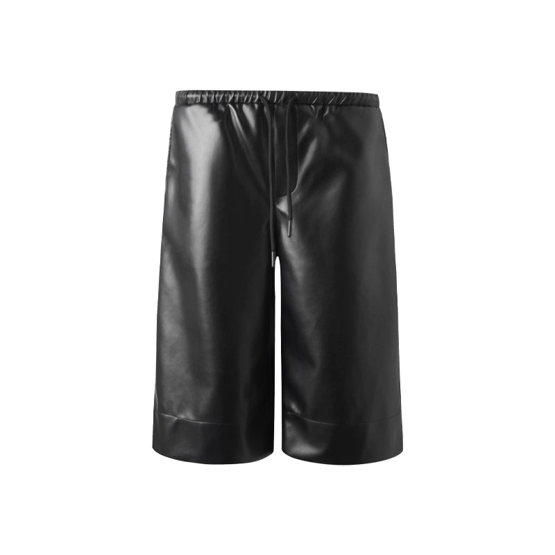 Autumn Leather Shorts