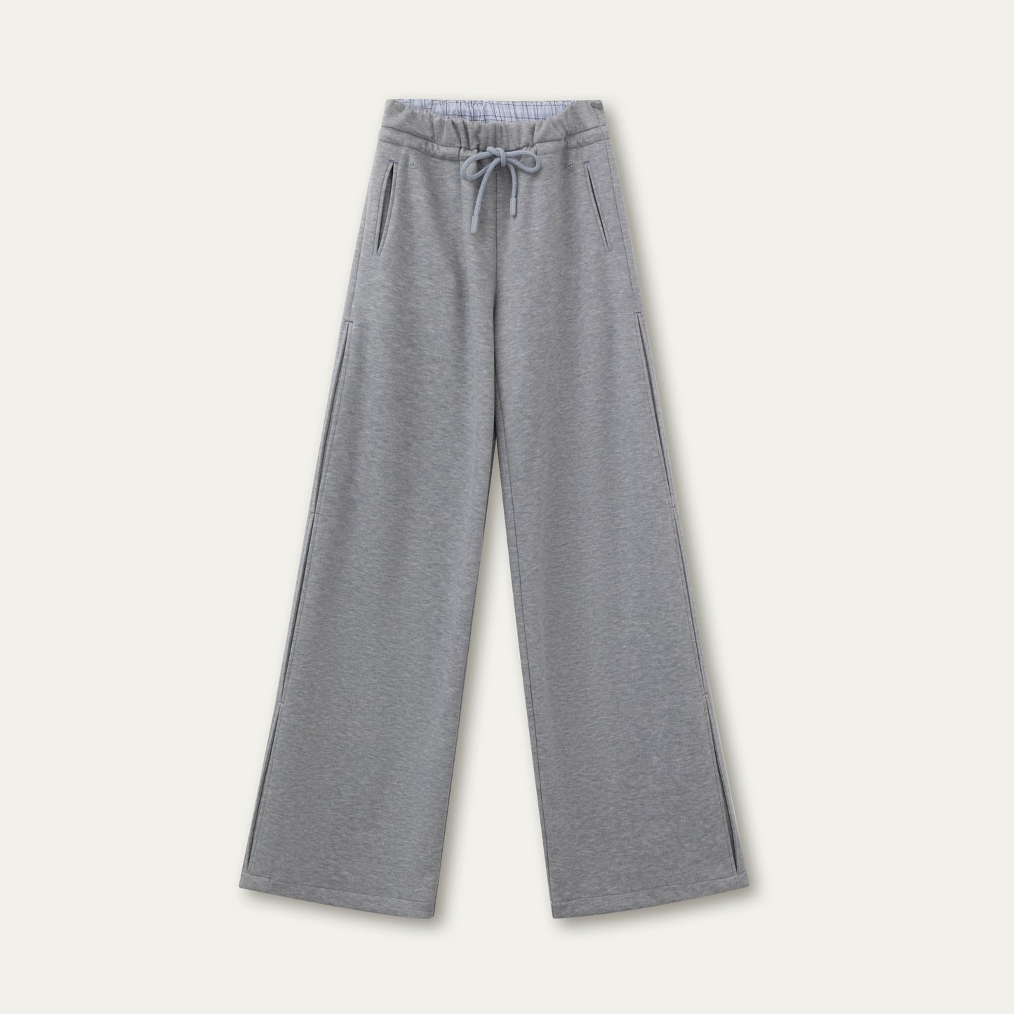 Straight Woolen Trousers