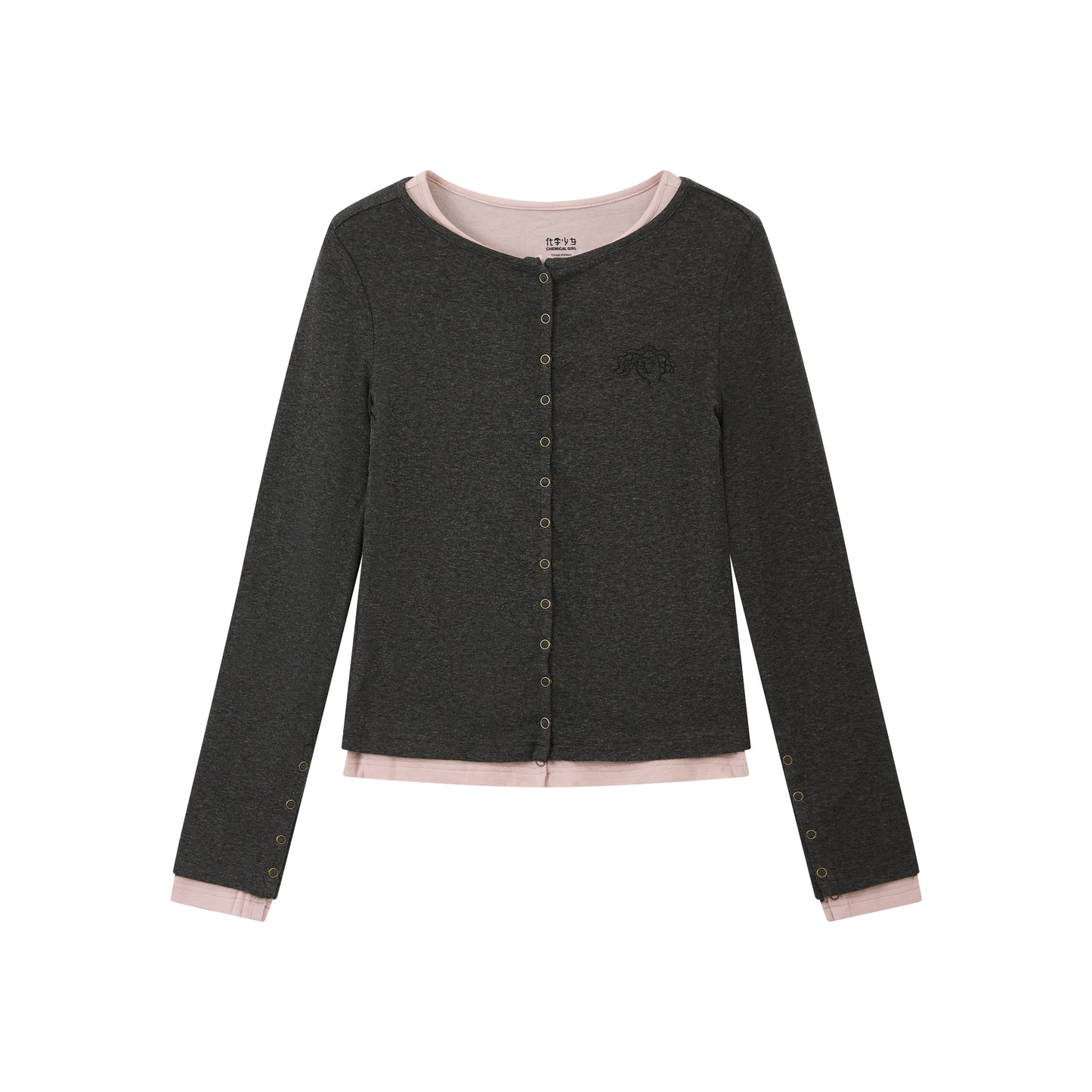 Interlude Embroidered Slimming Top