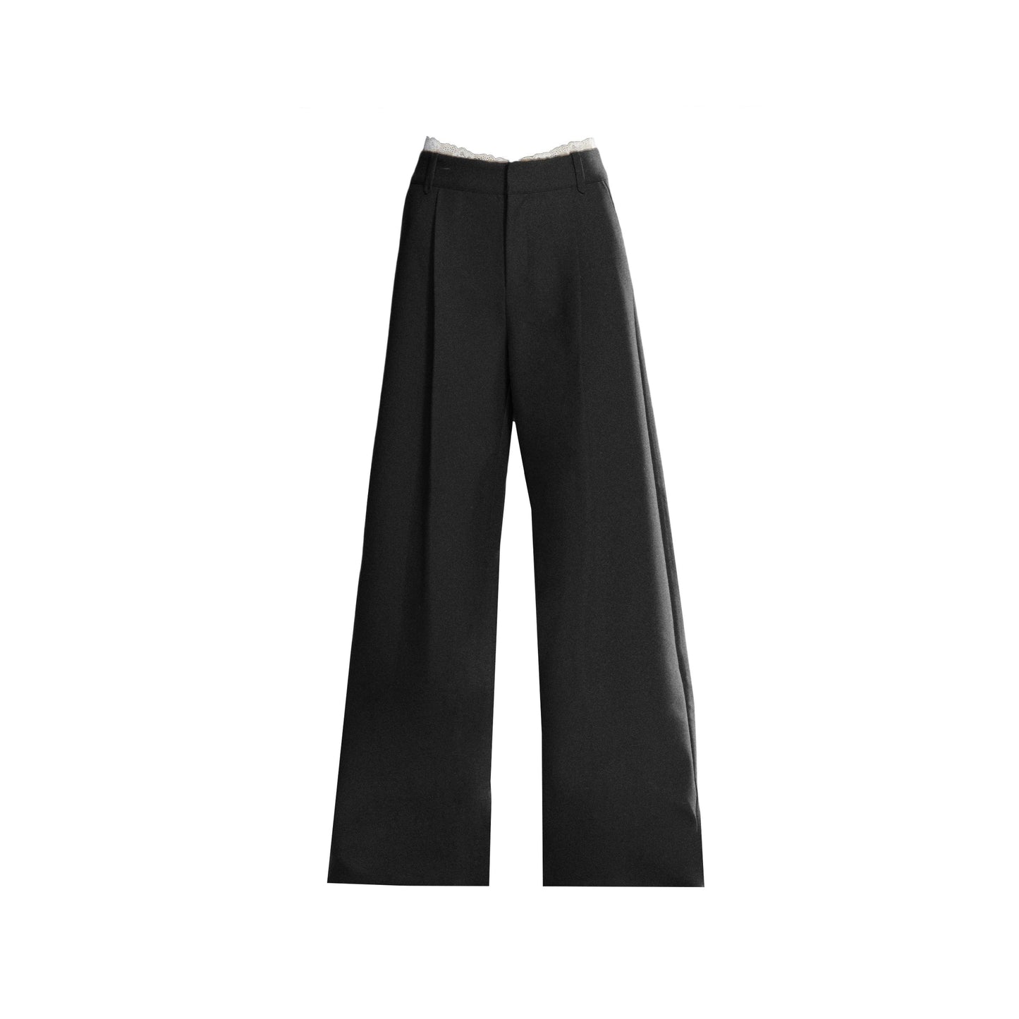 Korean Drape Wide-Leg Pants