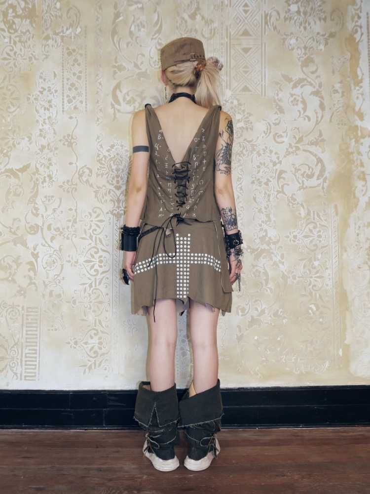 Originaldruck Wildlederanzug