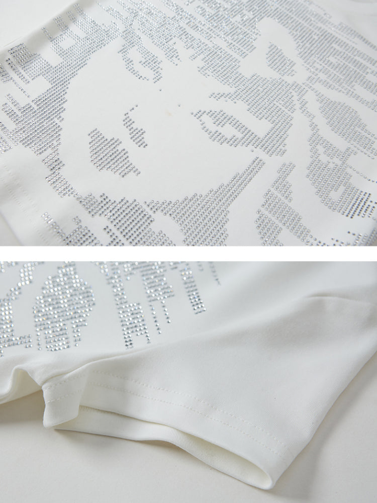 슬림 페이스 티셔츠