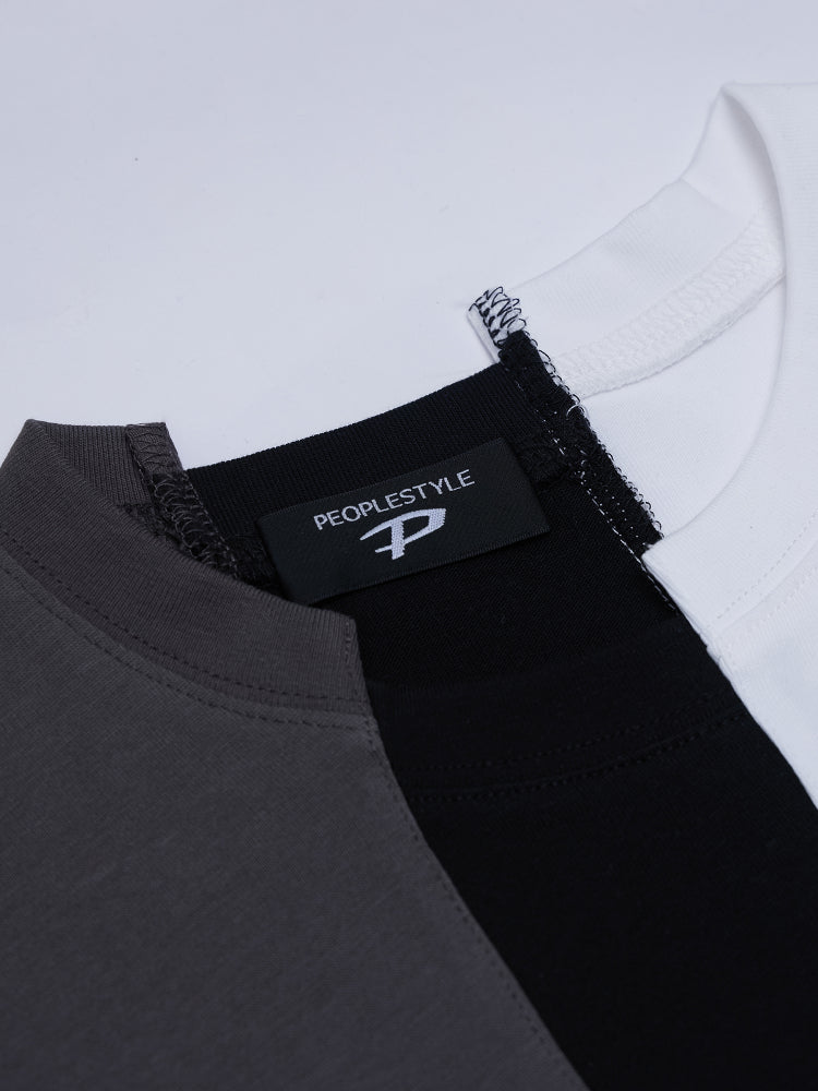 Retro Color Block Tee