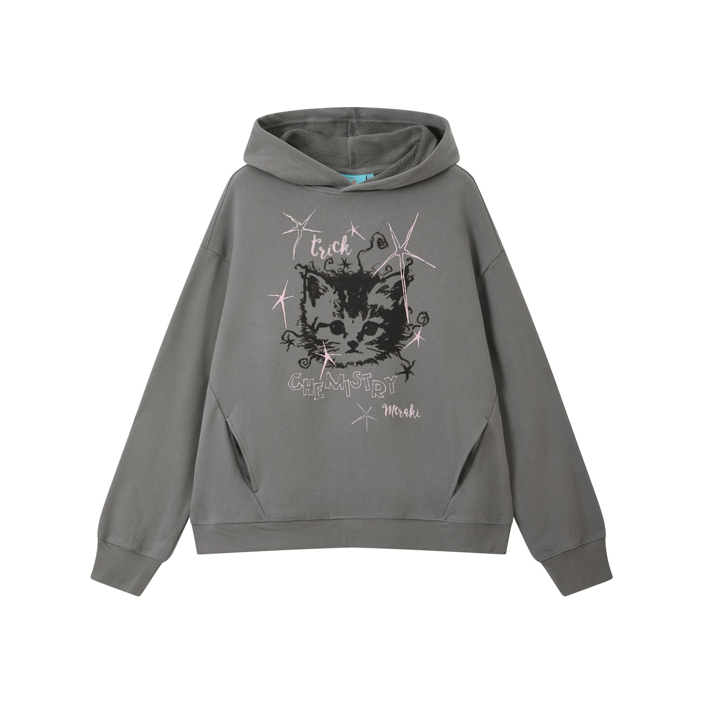 Starburst Rebel Cat Hoodie Jacket