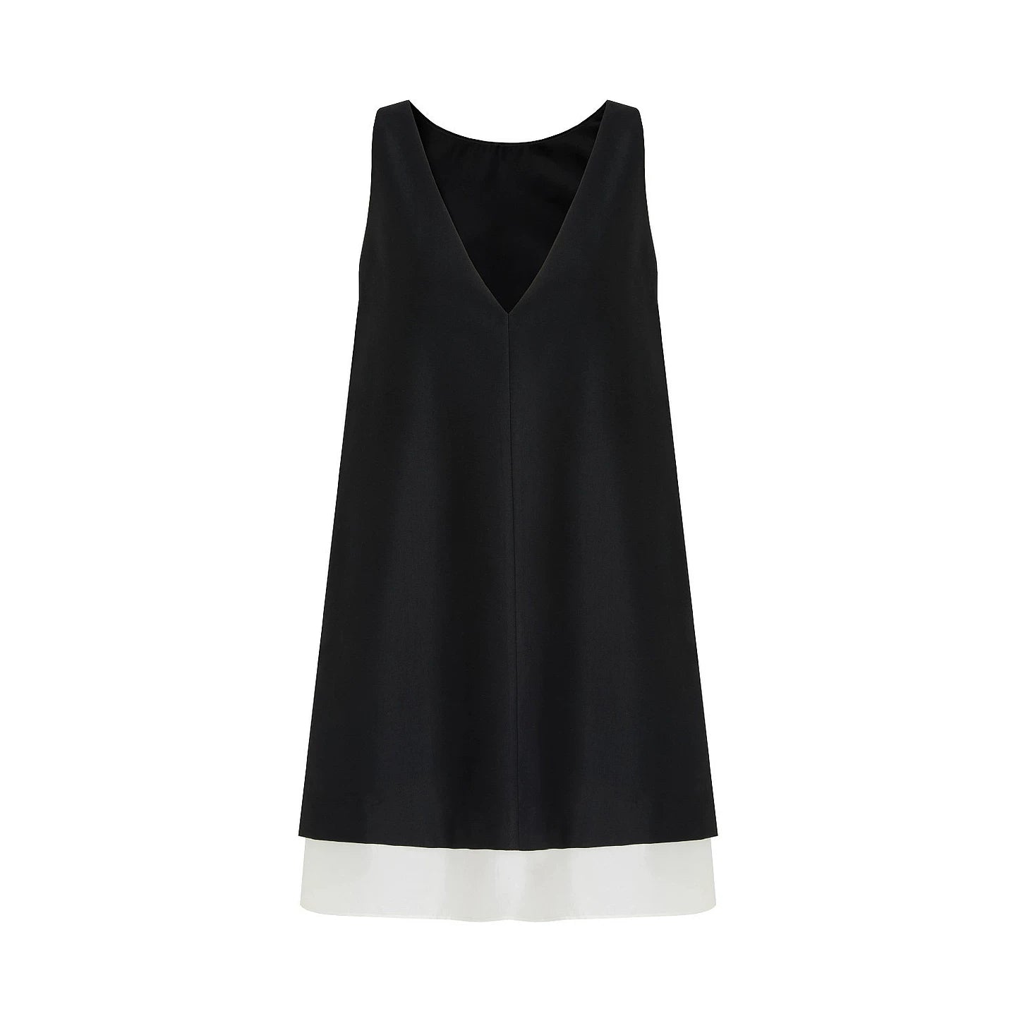 Color-Blocked Midi Dress