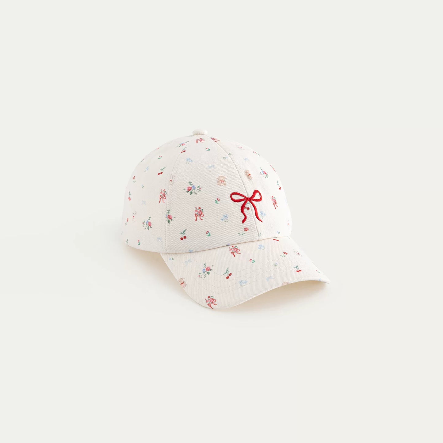 Hand-Painted Floral Sun Hat