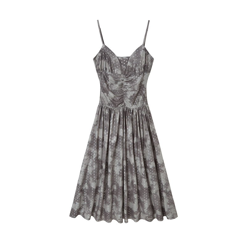 Polka Dot Maxi Dress