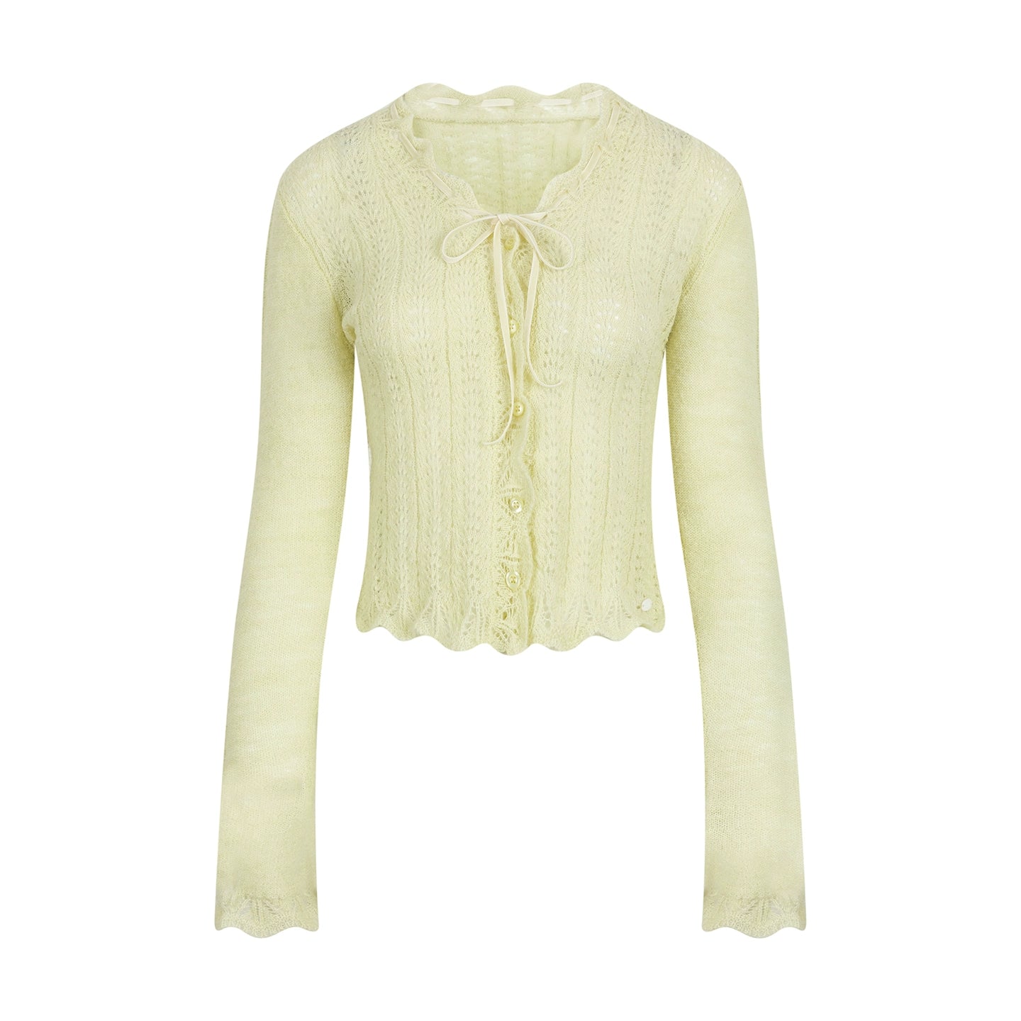 Sweet Lace Knitted Sweater