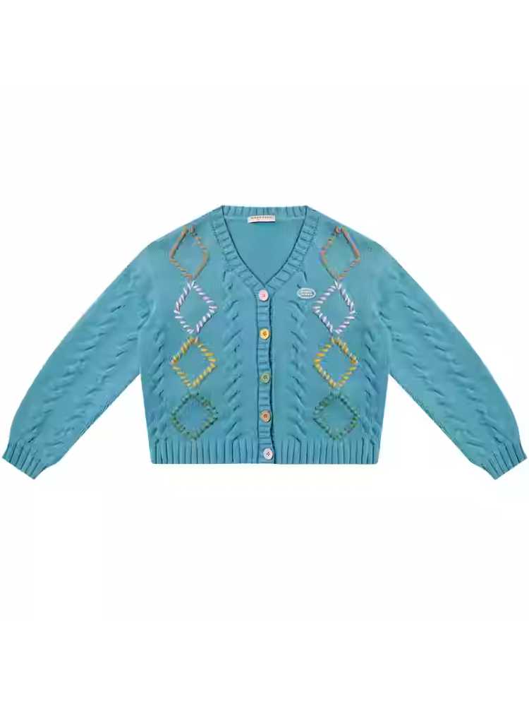 루즈 스웨터 가디건