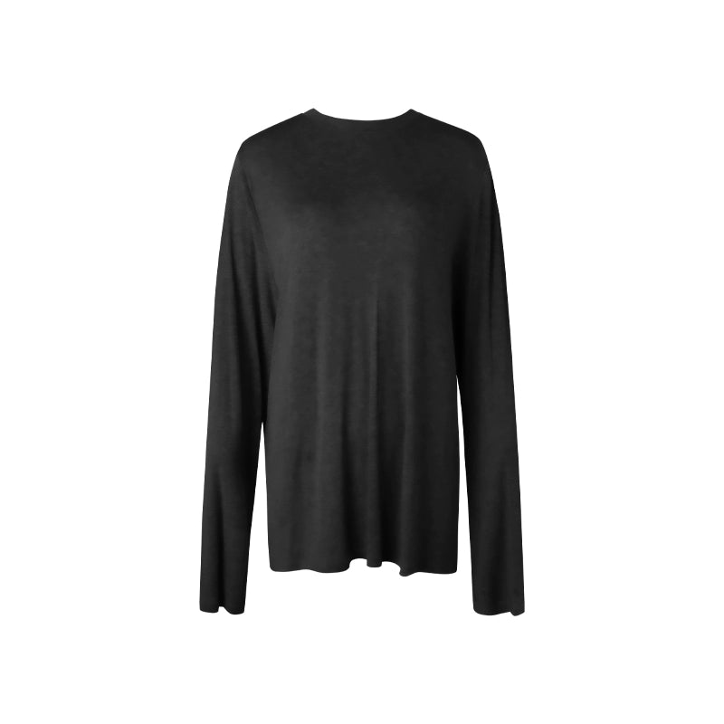 Chic Spring Long Sleeve Lycra Top