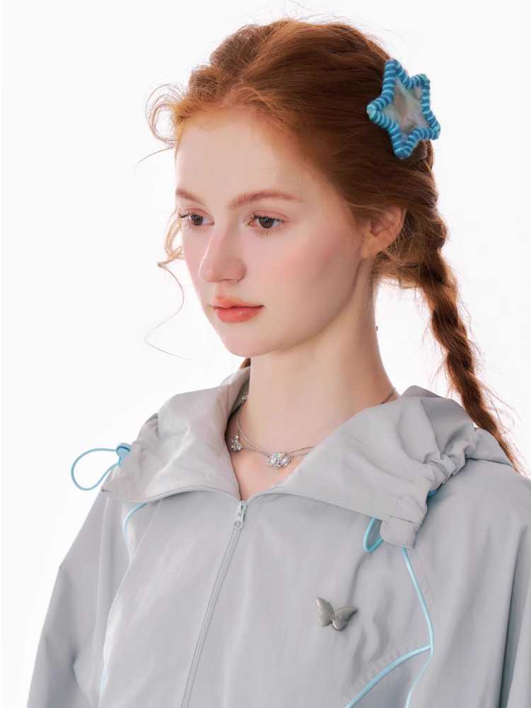 가벼운 후드 재킷