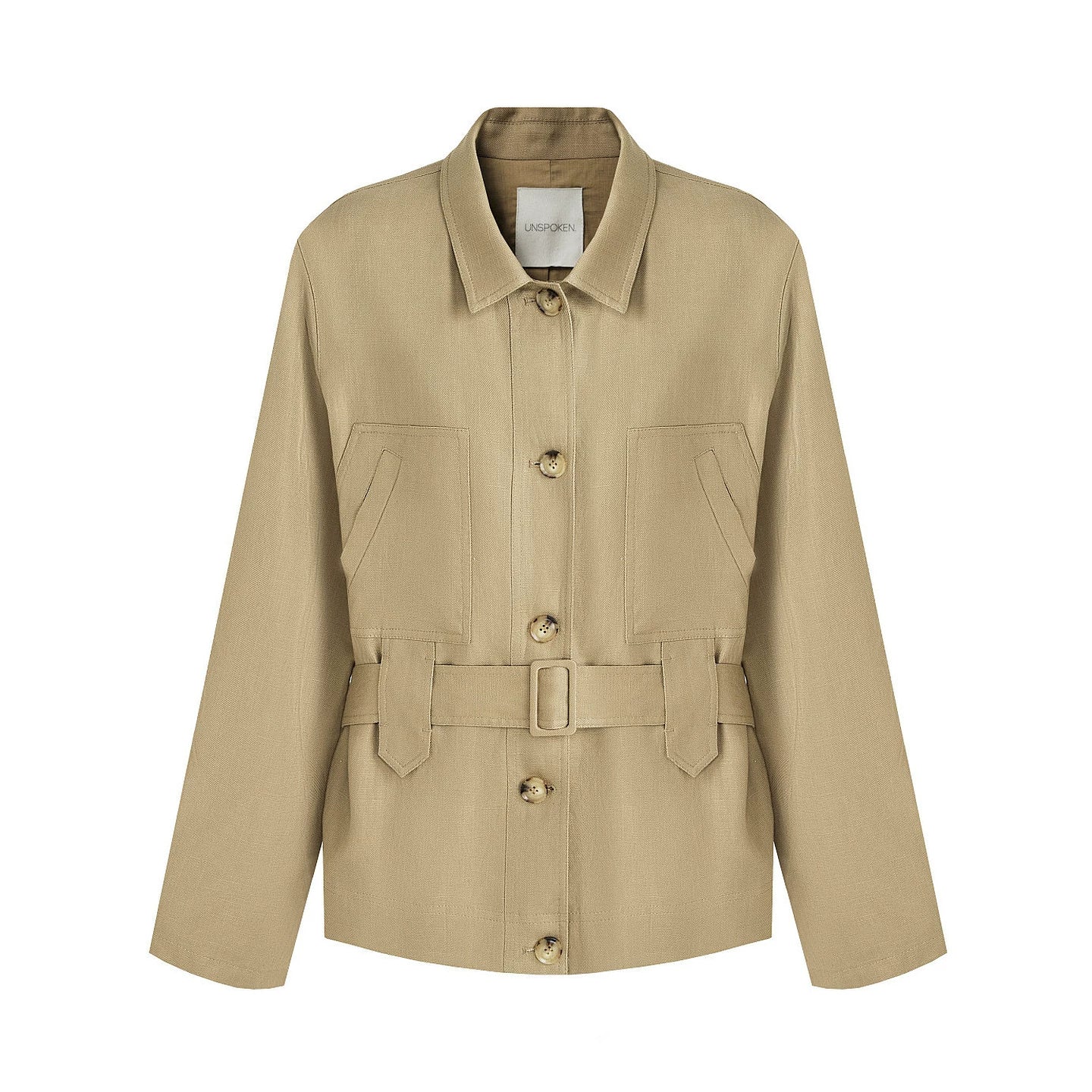 Unspoken Slim Fit Trench Coat