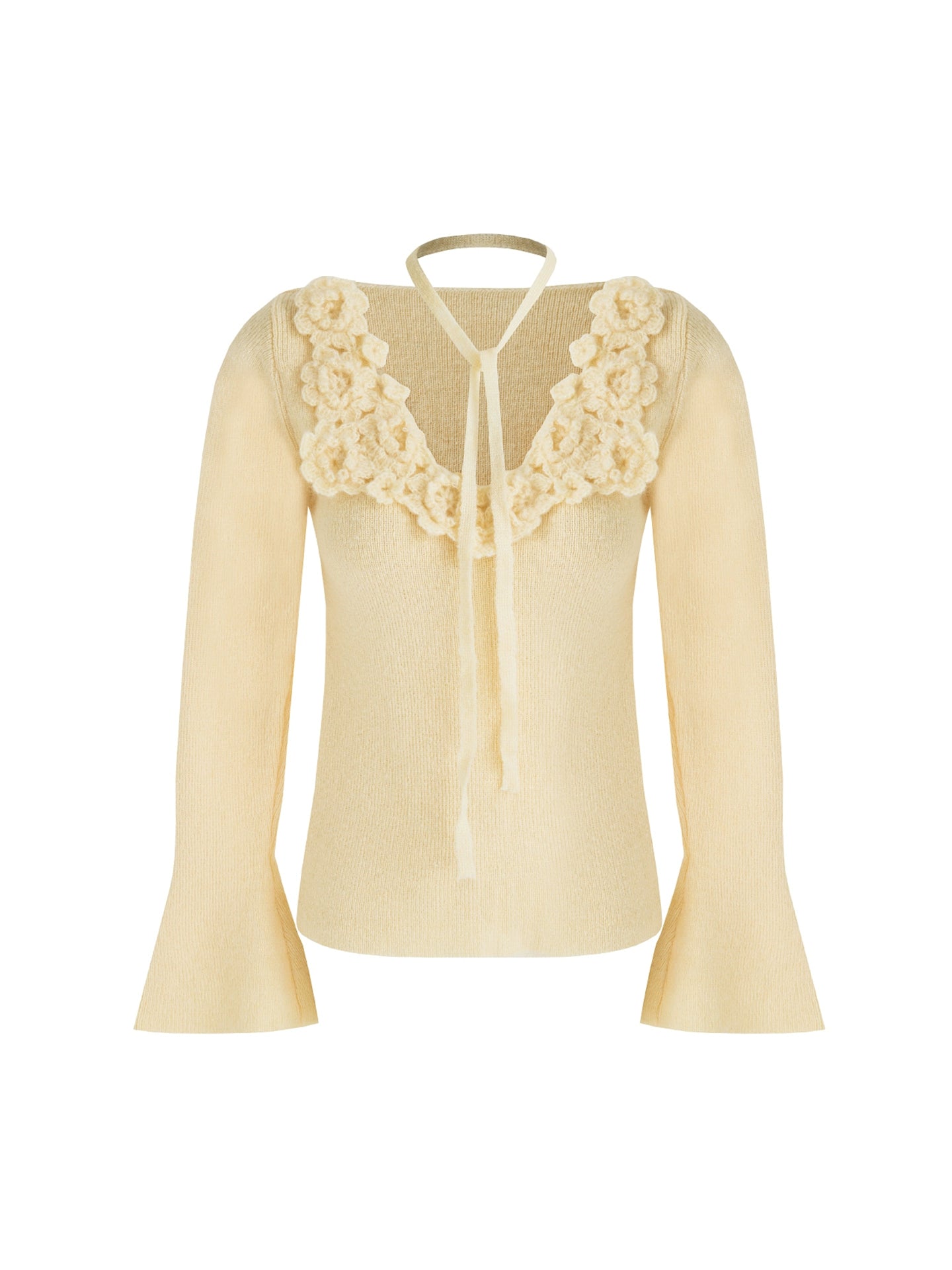 Autumn Flared Knit Top