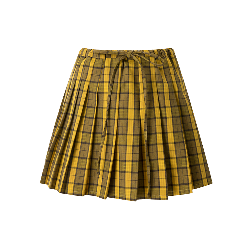 Retro Plaid Skirt