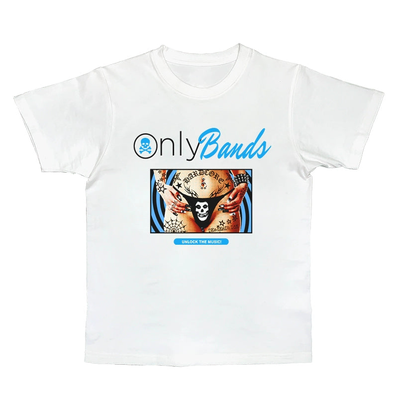 Original Spoof American Street Shoulder T-Shirt