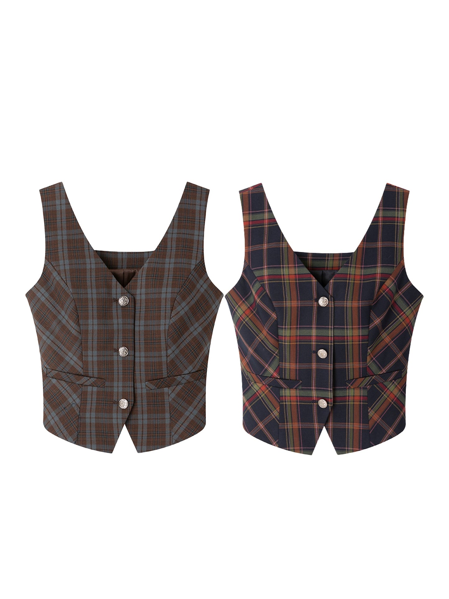Slim Fit V-Neck Vest
