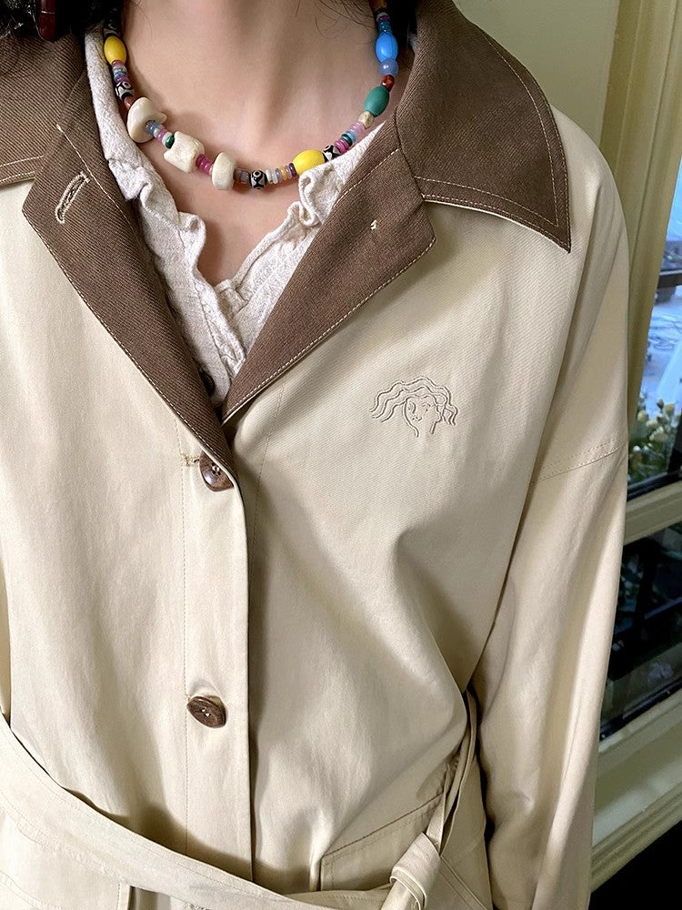 Lässiger, lockerer Mantel