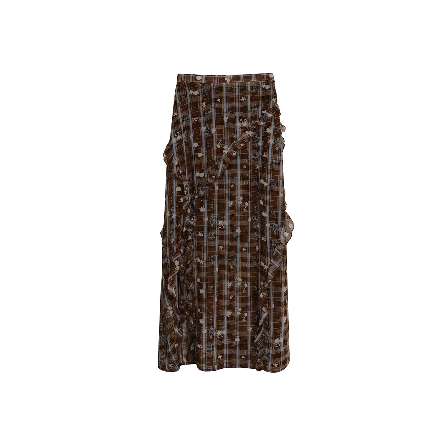 Wilderness Vintage Floral Print Skirt