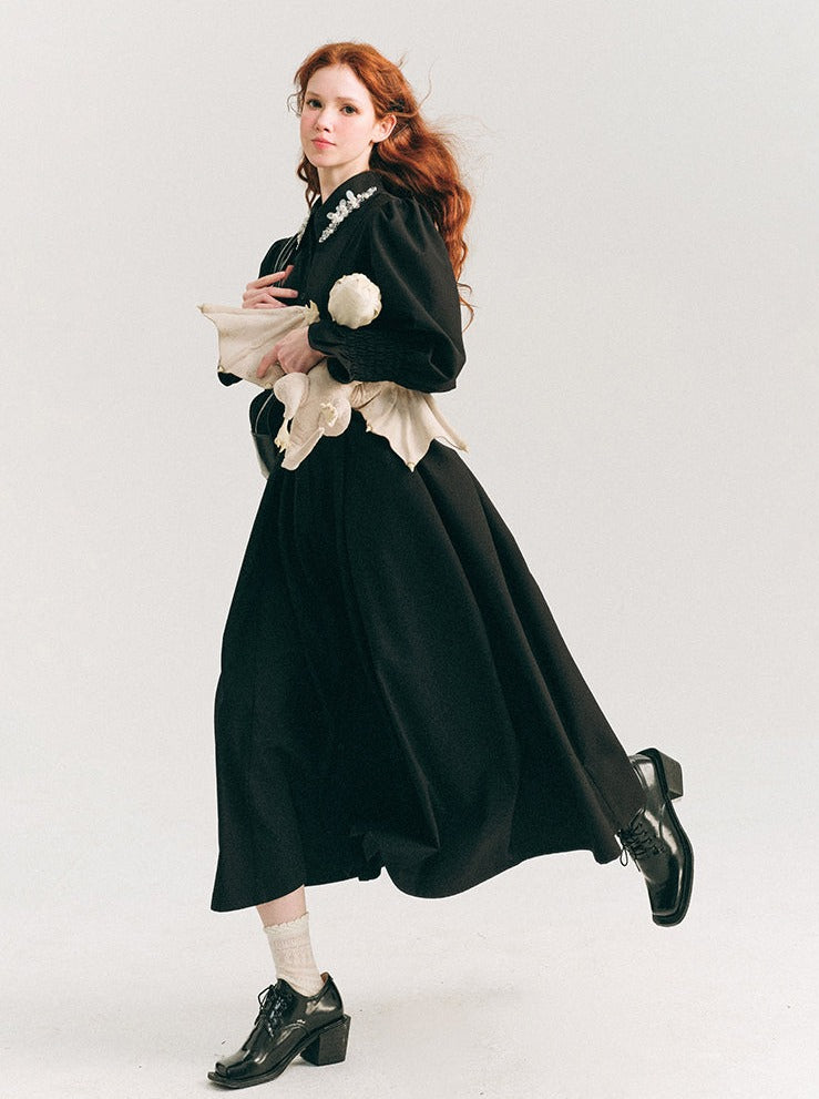 Französisches Hemdkleid