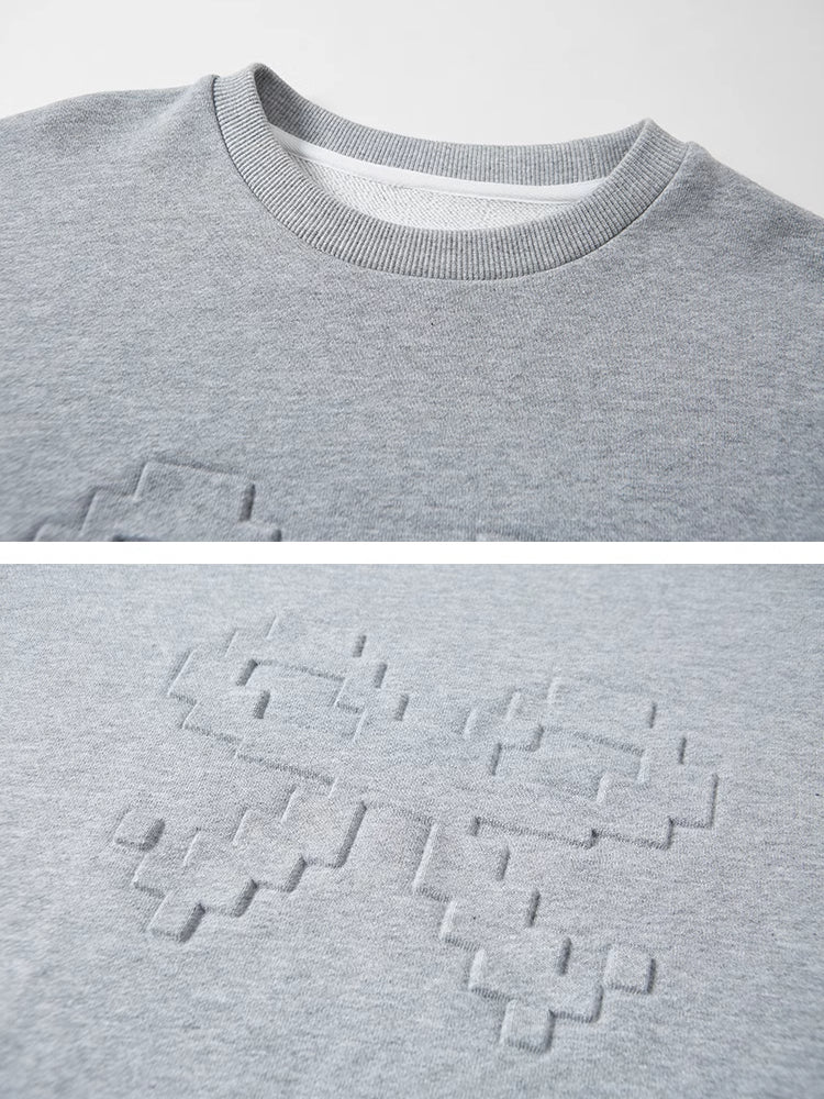 캐주얼 스웨트셔츠 + 치마