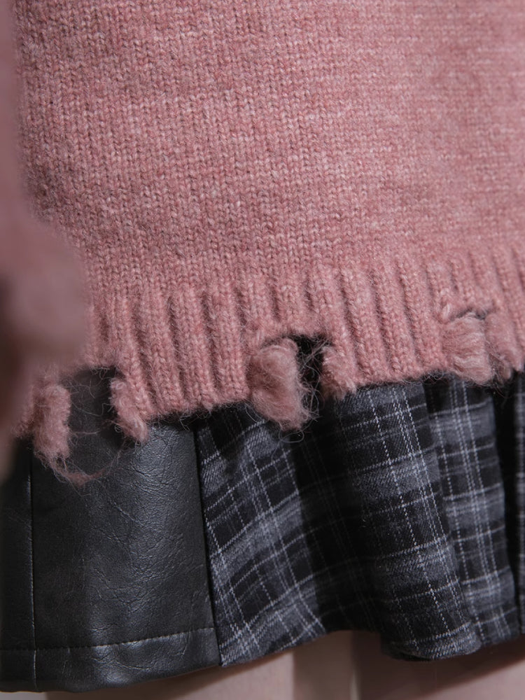 Chinesischer Stil Wollpullover