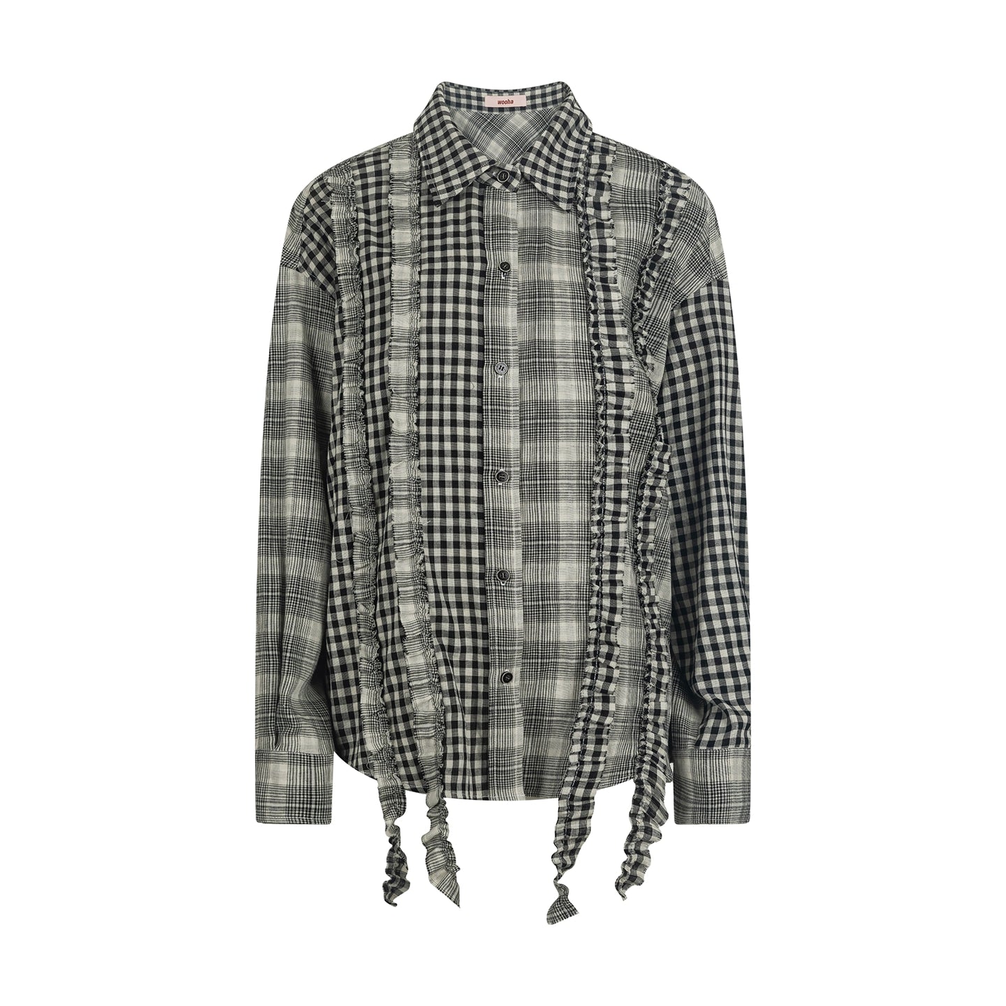 Retro Plaid Casual Loose Shirt